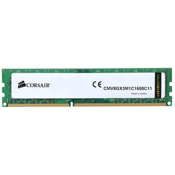 Corsair Value Select 8GB DDR31600M CMV8GX3M1C1600C