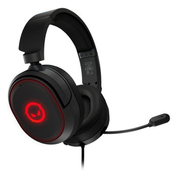 Слушалки Lorgar Kaya 460, микрофон, USB, гейминг, черни | JAR Computers Слушалки Lorgar Kaya 460 LRG-GHS460