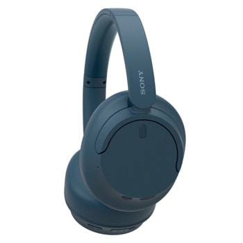 Слушалки Sony WH-CH720N, безжични/жични, Bluetooth, Jack 3.5mm, микрофон, 30mm мембрани, шумопотискащи, до 40 часа живот на батерията, сини | JAR Computers Слушалки Sony WH-CH720N сини