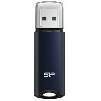 Памет 32GB USB Flash Drive, Silicon Power Marvel M02 (SP032GBUF3M02V1B), USB 3.2 Gen 1, синя | JAR Computers Silicon Power Marvel M02 Blue SP032GBUF3M02V