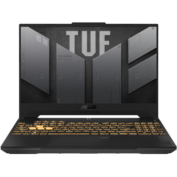 Лаптоп Asus TUF Gaming F15 FX507VU-LP150 (90NR0CJ7-M00L10)(сив), десетядрен Intel Core i7-13620H 2.4/4.9GHz, 15.6" (39.62cm) FHD Anti-Glare 144Hz дисплей & GF RTX 4050 6GB, (HDMI), 16GB DDR5, 512GB SSD NVMe, 1x Thunderbolt 4, No OS, 2.2kg | JAR Computers Asus TUF Gaming F15 FX507VU-LP150 90NR0CJ7-M00L10