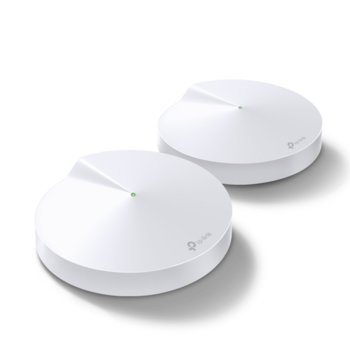 Точка за достъп TP-Link Deco P7(2-pack) AC1300+AV600 хибрид, 2.4 GHz (400 Mbps)/5GHz (867Mbps), 2x LAN 1000, 1x USB Type-C Port, Bluetooth v4.2, 4x вътрешни антени, 2 в опаковка | JAR Computers TP-Link Deco P7(2-pack) AC1300+AV600 хибрид