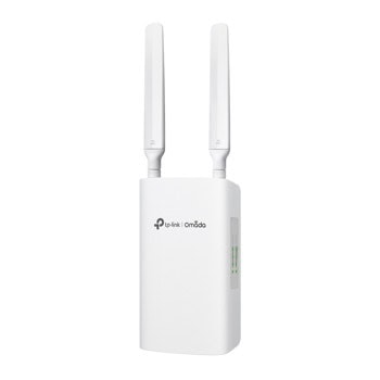 Точка за достъп TP-Link Omada ER703WP-4G-Outdoor, 3000Mbps, 2.4GHz (574Mbps)/ 5GHz (2402Mbps), 3x 10/100/1000Mbps RJ45(PoE), 1x Nano SIM, 2x външни антени | JAR Computers TP-Link Omada ER703WP-4G-Outdoor