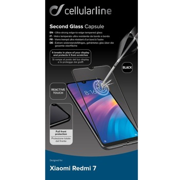 Cellularline Tempered Glass for Xiaomi Redmi 7