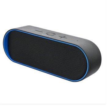 Тонколона Xqisit xqS10 Bluetooth Box, 1.0, 6W, Bluetooth, USB, черно и синьо, микрофон | JAR Computers Xqisit xqS10 Bluetooth Box 900-00161-03