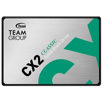 Памет SSD 1TB Team Group CX2 (T253X6001T0C101), SATA 6Gb/s, 2.5"(6.35cm), скорост на четене до 540MB/s. скорост на запис до 490MB/s | JAR Computers SSD TeamGroup CX2 1TB T253X6001T0C101