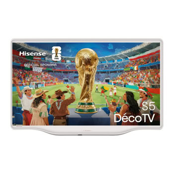 Телевизор Hisense 32S5Q, 32" (81.28cm) Full HD QLED Smart TV, HDR10, Dolby Atmos, DVB-T2/C/S2, Wi-Fi, LAN, 2x HDMI, 1x USB | JAR Computers Hisense 32S5Q