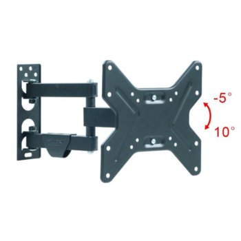 Стойка за телевизор X-Tremer 1442TS, за екрани от 14" до 42", макс. тегло до 25 кг, черна | JAR Computers X-Tremer 1442TS