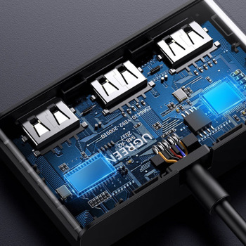 Ugreen USB-A 2.0 Hub 3-port Switch Box CM409