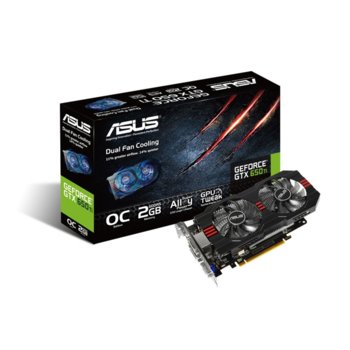 Видео карта GF GTX 650 Ti, 2GB Asus GTX650TI-OC-2GD5, PCI-E 3.0, DDR5, 128bit, HDMI & 2xDVI | JAR Computers GF GTX 650 Ti