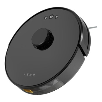 Прахосмукачка Aeno Robot Vacuum Cleaner RC3S ARC0003S, робот, за мокро и сухо почистване, HEPA 12 филтър, 3000 mAh батерия, черна | JAR Computers Aeno Robot Vacuum Cleaner RC3S ARC0003S