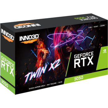 Inno3D GeForce RTX 3050 Twin X2 N30502-08D6-1711VA