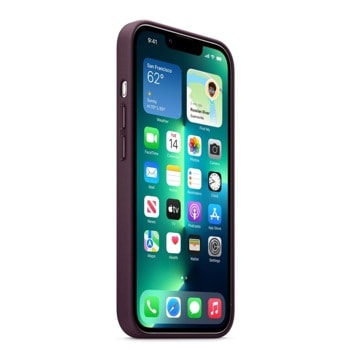 Apple iPhone 13 Pro Leather MagSafe - Dark Cherry