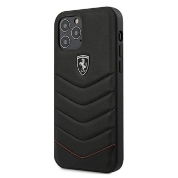 Ferrari Off Track Quilted Leather Hard Case