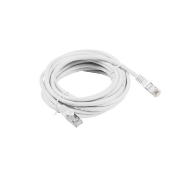 Lanberg patch cord CAT.5E FTP 5m, white