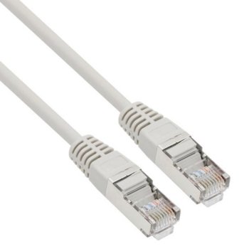 Пач кабел VCom, S/FTP, Cat 5e, екраниран, 2m, сив | JAR Computers VCom SFTP Cat 5e 2m NP531-2m