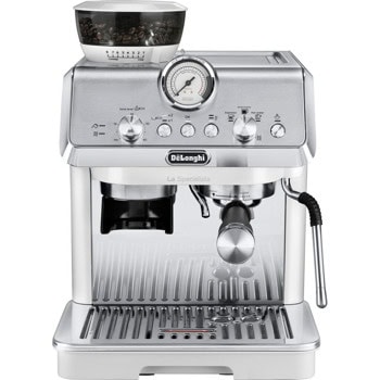 Кафемашина еспресо DeLonghi La Specialista Arte, 1300W, 15 bar, 1.5л. капацитет на воден резервоар, индикатор за нивото на водата, бяла | JAR Computers DeLonghi La Specialista Arte White EC9155.W