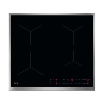 Индукционен плот за вграждане AEG TO64IA0FXB, 4 нагревателни зони, OptiHeat, PowerBoost, черно-сив | JAR Computers AEG TO64IA0FXB