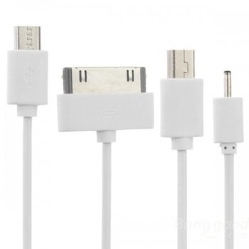 Кабел Usb към Micro USB/Mini USB/Apple-Samsung