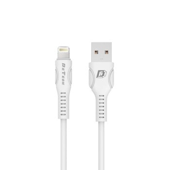 Кабел от USB А(м) към Lightning(м), 1m, бял image