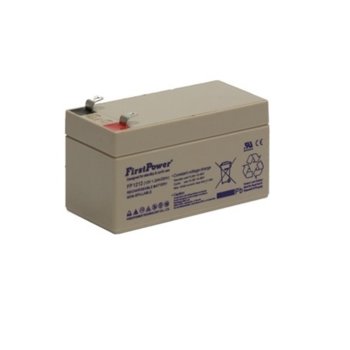 Акумулаторна батерия MS1/12, 12V, 1.3Ah, VRLA, F1 конектори | JAR Computers Акумулатор 12V/1.3Ah MS1/12
