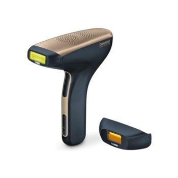 Фото епилатор Beurer IPL 8800 Velvet Skin Pro Hair-remover, Auto flash, 4.5 cm2, 600 000 пулса, UV филтър, 6 енергийни нива, черен | JAR Computers Beurer IPL 8800 Velvet Skin Pro Hair-remover