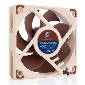 Вентилатор 60mm, Noctua NF-A6x15-PWM, 4-pin, 3500rpm | JAR Computers Noctua NF-A6x15-PWM