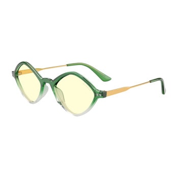 Геймърски очила Gunnar Loki Asgard Edition, Amber лещи, рамка от полимер, зелени | JAR Computers Gunnar LOK-01601