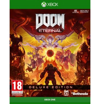 Игра за конзола DOOM Eternal - Deluxe Edition, за Xbox One | JAR Computers DOOM Eternal - Deluxe Edition Xbox One
