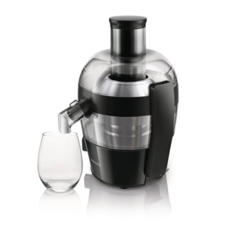 Сокоизстисквачка Philips HR1832/02, Viva compact, 500W, черен | JAR Computers Сокоизстисквачка Philips HR1832/02