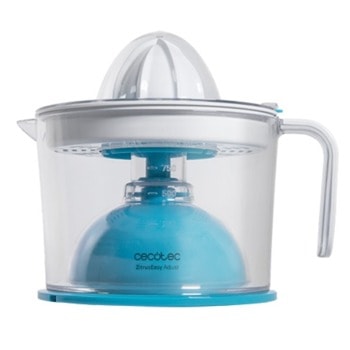 Цитруспреса Cecotec ZitrusEasy Adjust White, 1л. вместимост, регулируем пулп-филтър регулатор, система против капене, покритие за прах, 40W, бяла | JAR Computers Cecotec ZitrusEasy Adjust White TA19119