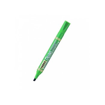 Маркер Pentel N860, зелен, от 2.5 до 7.0 mm, перманентен | JAR Computers Pentel N860