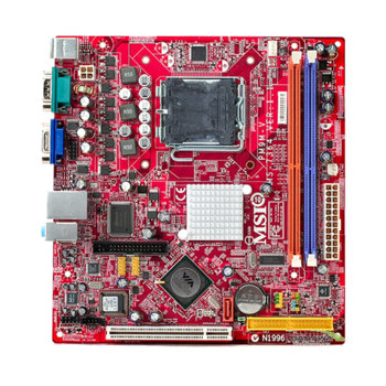 Дънна платка MSI PM9M-V, P4M900, LGA775, DDR2, VGA, SB5.1, Lan, SerialATA, mATX | JAR Computers MSI PM9M-V