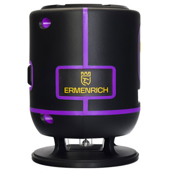 Лазерен нивелир Ermenrich LN20 Purple, до 30 м, до 16 ч. време за работа | JAR Computers Ermenrich LN20