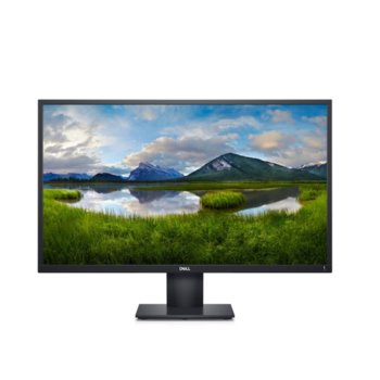 Монитор Dell E2720H, 27" (68.58 cm) IPS панел, Full HD, 5ms, 300 cd/m2, DisplayPort, VGA | JAR Computers Dell E2720H