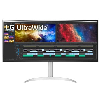 Монитор LG 38WP85CP-W, 38" (96.52cm), IPS панел, QHD, 5ms, 1 000:1, 300cd/m2, HDMI, DisplayPort, USB-C | JAR Computers Монитор LG 38WP85CP-W