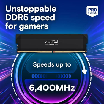 Crucial Pro OC 16GB DDR5-6400 UDIMM CP16G64C38U5B