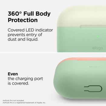 Elago Duo Silicone Airpods Pro EAPPDO-PGR-CWHPE