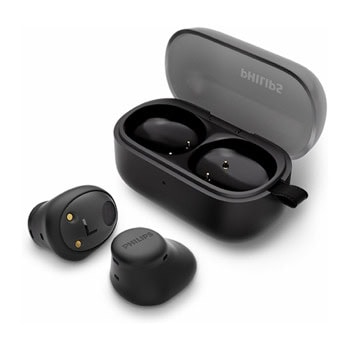 Слушалки Philips TAT2149BK/00, безжични, Bluetooth, микрофон, IPX4 защита, черни | JAR Computers Philips TAT2149BK/00