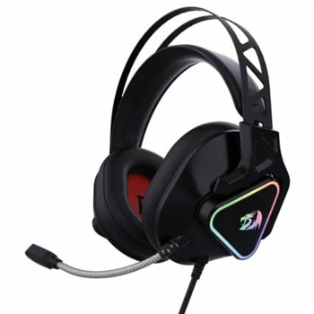Слушалки Redragon Cadmus H370 RGB, микрофон, гейминг, 7.1 звук, RGB подсветка, USB, черни | JAR Computers Redragon Cadmus H370 RGB
