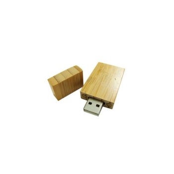 Памет 4GB USB Flash, Estillo "SD-79", без лого, бамбукова | JAR Computers Estillo "SD-79" без лого