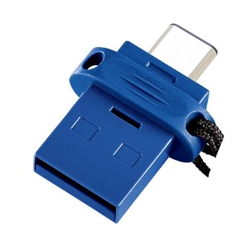 Памет 32GB USB Flash Drive, Verbatim Store'n'Go Dual Drive, USB Type-C, USB Type-A (ж), синя | JAR Computers Verbatim 32GB USB Type C Store n Go Dual Drive