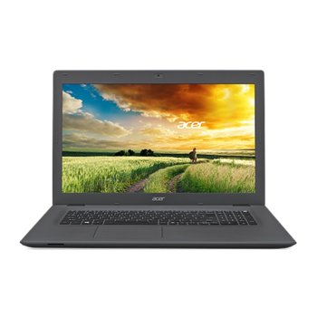Лаптоп Acer Aspire E5-773G (NX.G2BEX.005), дву-ядрен SkyLake Intel Core i7-6500U 2.5/3.1GHz, 17.3" (43.94 cm) HD+ LED Display & nVidia GeForce 940M 2GB (HDMI), 8GB, 1TB HDD, 2x USB 3.0, Linux, 3kg | JAR Computers Acer Aspire E5-773G NX.G2BEX.005