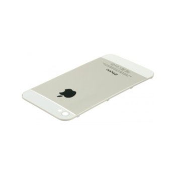 Заден капак за Apple iPhone 5S, бял | JAR Computers Apple iPhone 5S Back cover, White