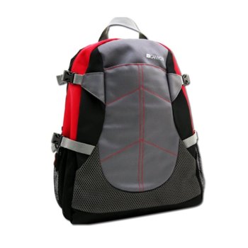 Раница Canyon CNF-NB04R, сиво-червена, до 15.6" (39.62 cm) | JAR Computers Раница Canyon CNF-NB04R