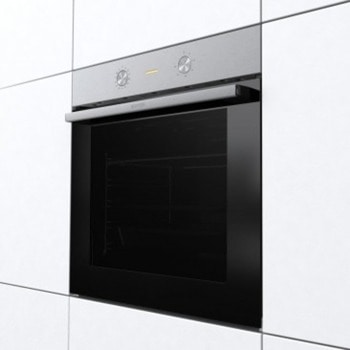 Фурна за вграждане Gorenje BO6717E03X, клас А, 77л. обем, AirFry готвене с горещ въздух, ExtraSteam, PerfectGrill, AquaClean, FastPreheat, FrozenBake, StepBake, функция Пица, инокс | JAR Computers Gorenje BO6717E03X 21525