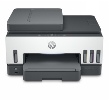 Мултифункционално мастиленоструйно устройство HP Smart Tank 790 AiO, цветен, принтер/копир/скенер/факс, 1200 x 1200 dpi, 13 стр./мин, USB, LAN, Wi-Fi, A4 | JAR Computers HP Smart Tank 790 AiO Printer