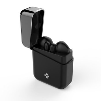 Слушалки MyKronоz ZeBuds, безжични, с докинг кутийка, Bluetooth, до 3 часа работа, черен | JAR Computers MyKronоz ZeBuds Черен