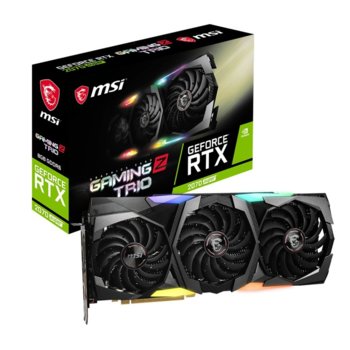Видео карта Nvidia GeForce RTX 2070 SUPER, 8GB, MSI GAMING Z TRIO, PCI-E, GDDR6, 256bit, HDMI, DisplayPort | JAR Computers MSI RTX 2070 SUPER GAMING Z TRIO