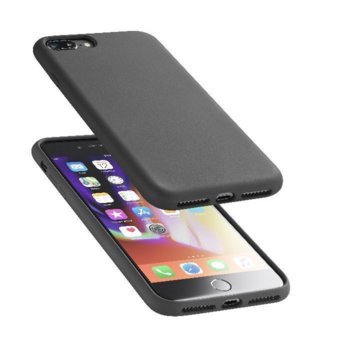 Калъф за iPhone 7 Plus/8 Plus, силиконов, Cellular Line Sensation, черен | JAR Computers Калъф за iPhone 7 Plus/8 Plus